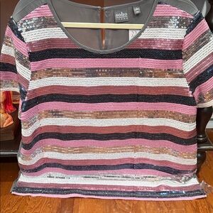 New York & Co. Sequin Blouse
New Year’s Eve Blouse
Party Top